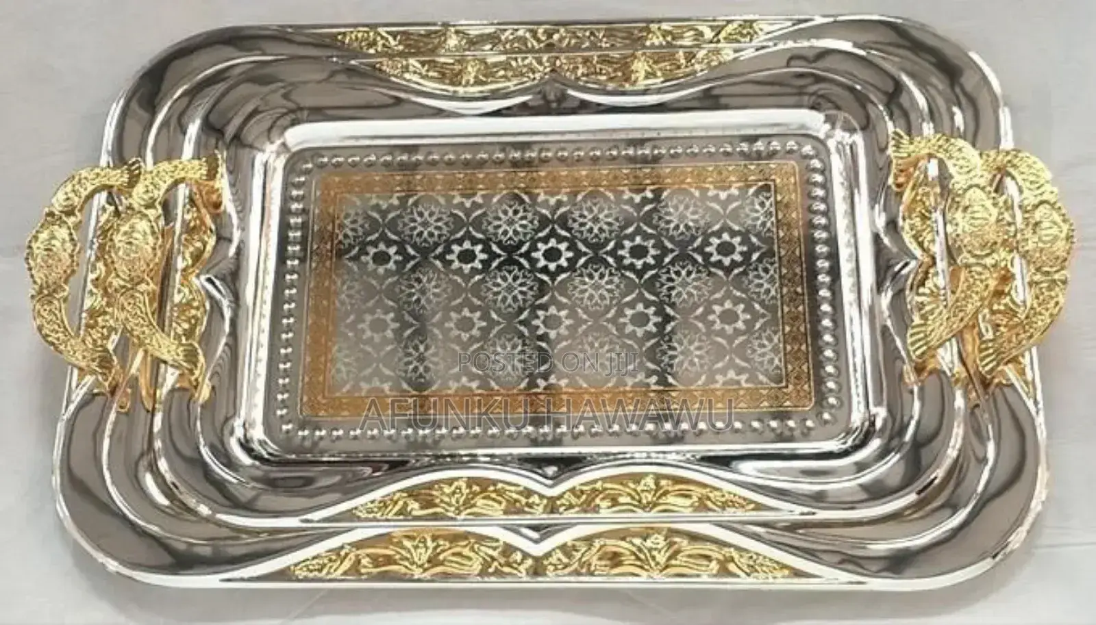 3in1 Light Quality Stainless Tray