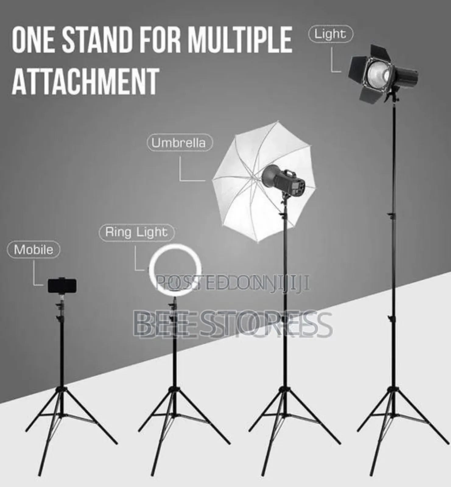 Multipurpose Multifunctional Ringlight Stand