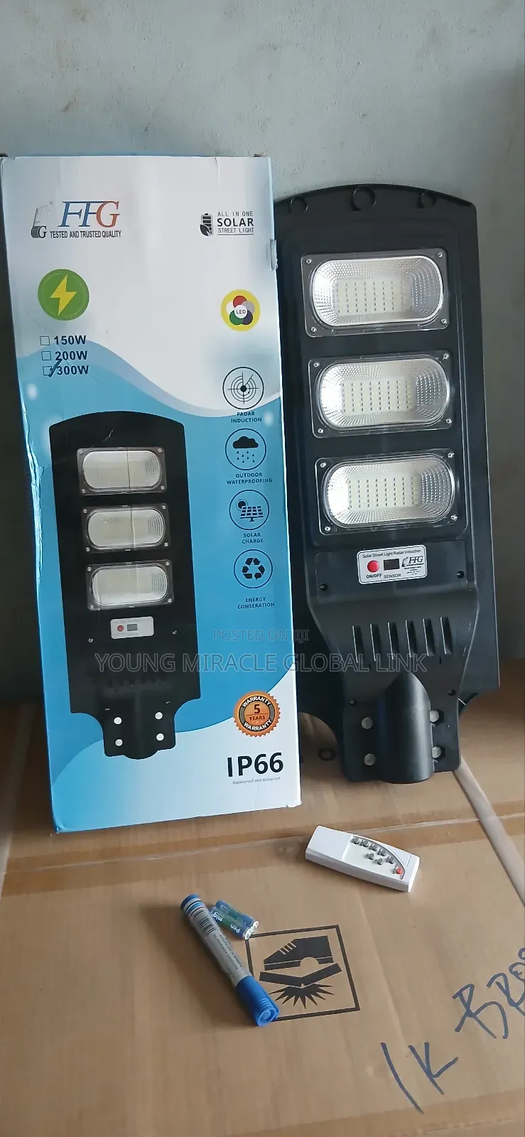 Brand New 150w Power Solar Street Light