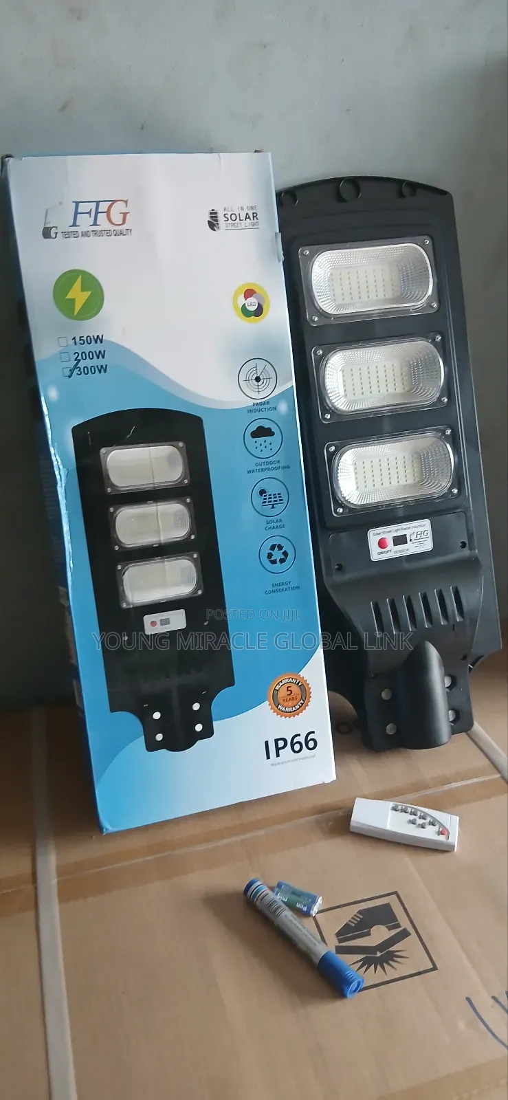 Original Brand New High Voltage 150w Solar Street Light