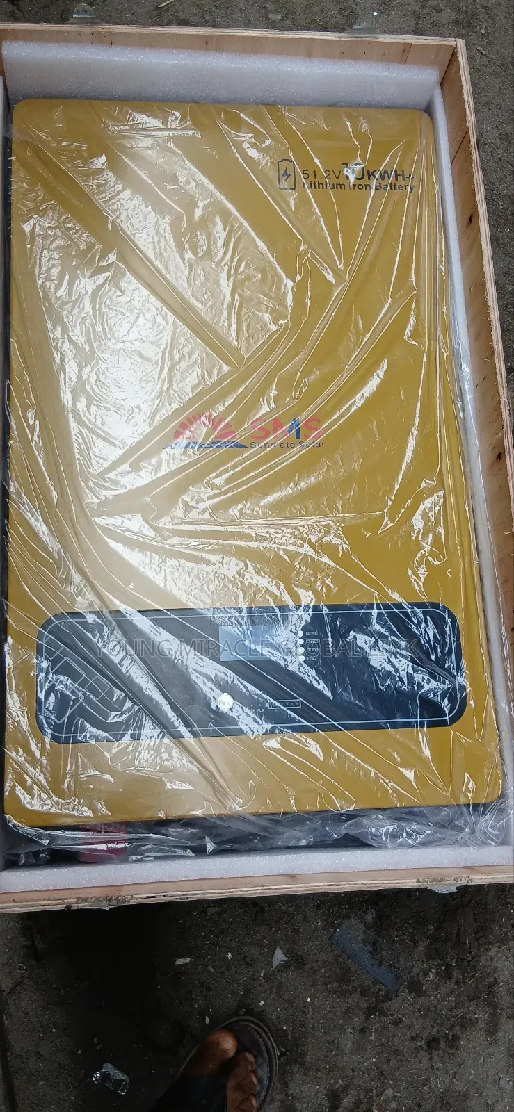 Original Brand New 10kwh 51.2v Ion Lithium Battery Sms