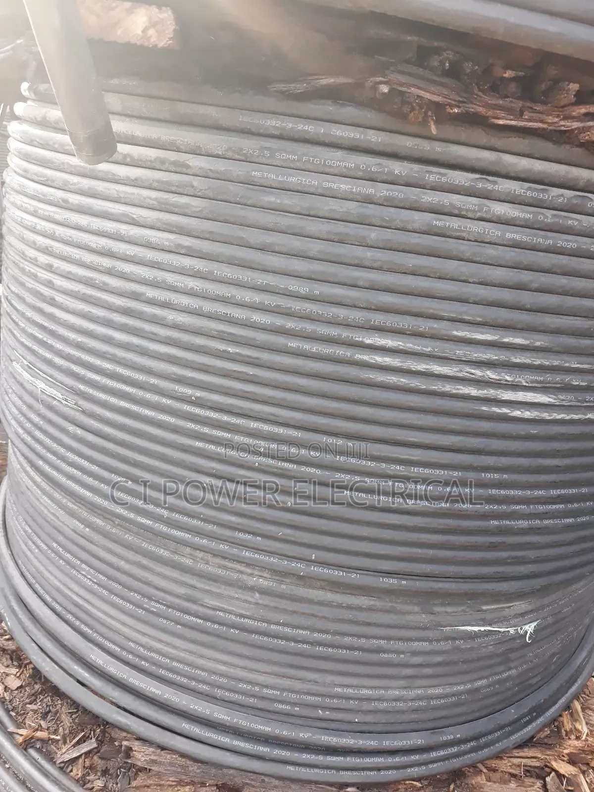 50mm 5core PVC Nigerchin Cable