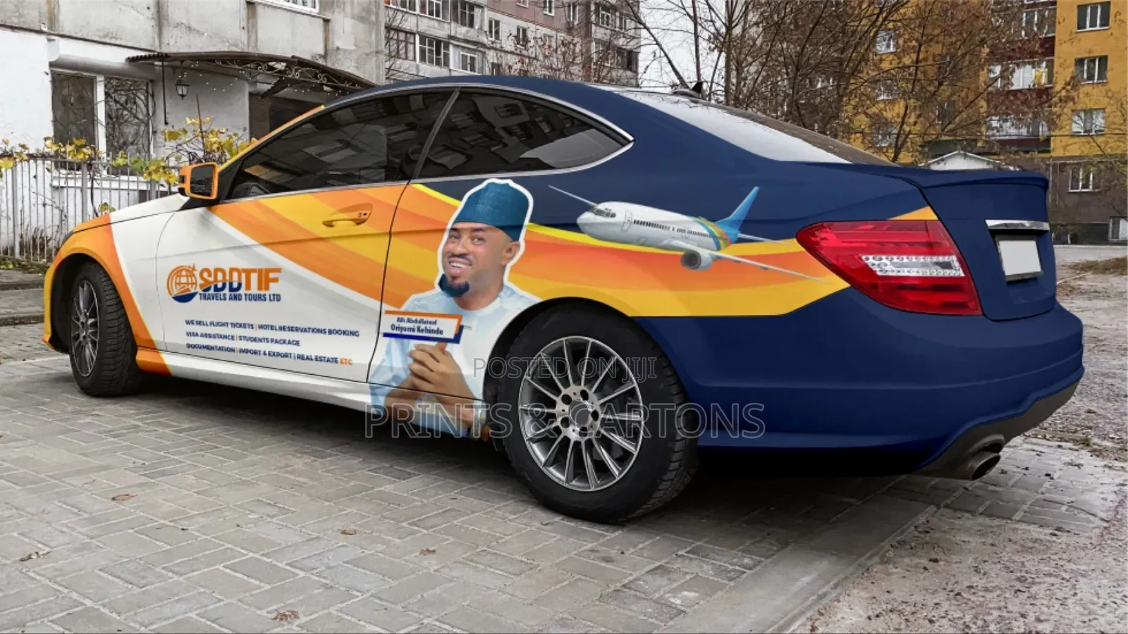 Branded Car for Advertisement