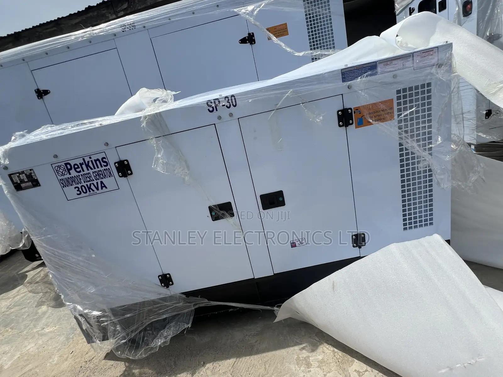 30kva Perkins Soundproof Generator Diesel Engine 100% Copper