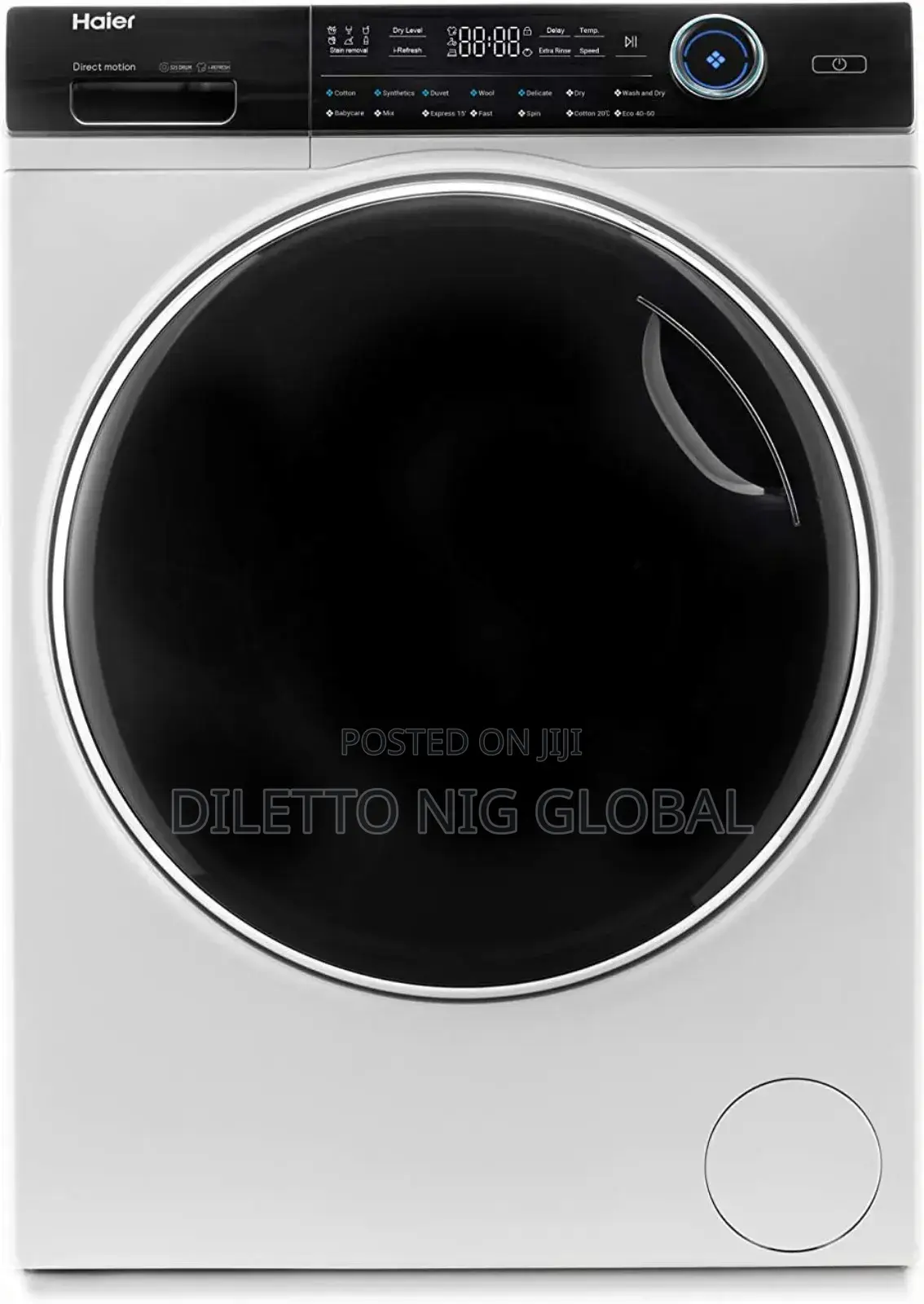Haier Washer Dryer With Led Display 1400rpm 10kg/6kg Load