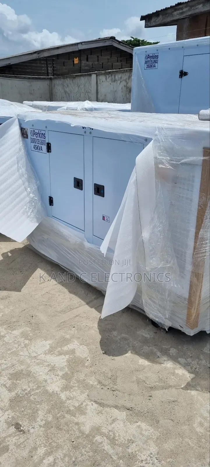 Perkins 45kva Soundproof Diesel Generator