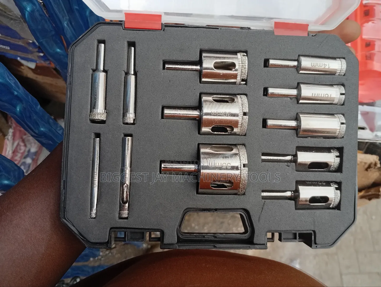 Glass Hole Saw Set