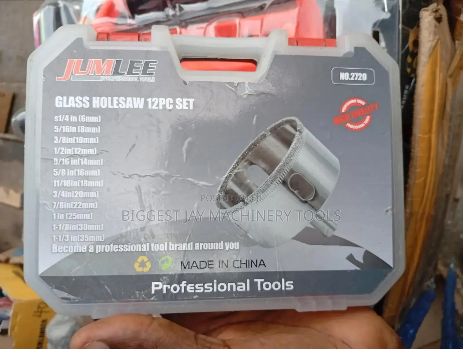 Glass Hole Saw Set