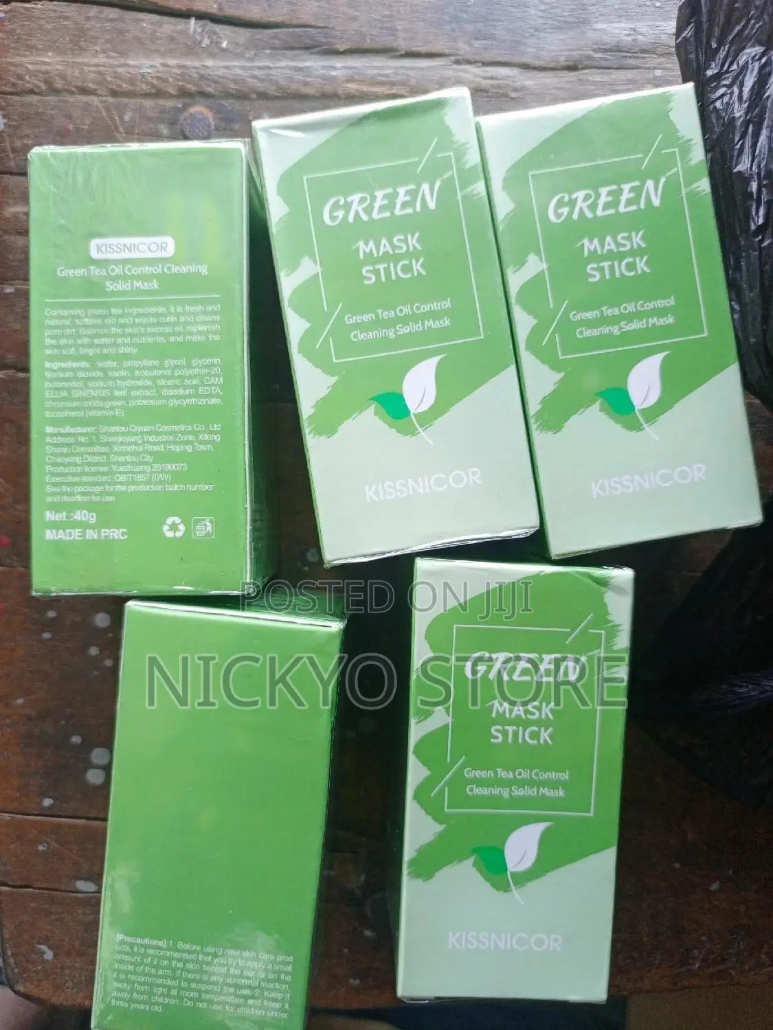 Green Facial Mask