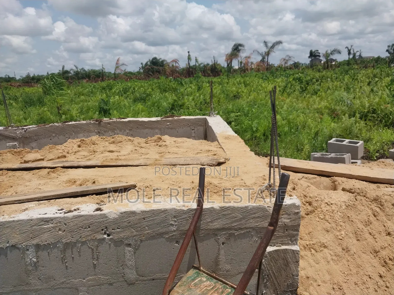 30ft /70ft Badek Ayobo Fuly Fenced Gated Near Rd