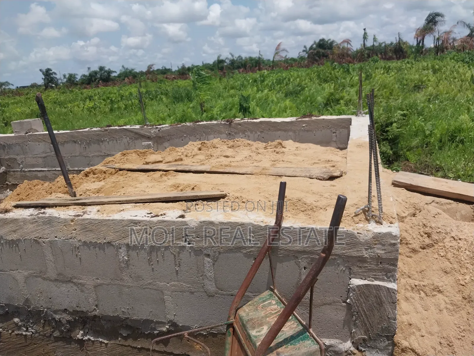 30ft /70ft Badek Ayobo Fuly Fenced Gated Near Rd