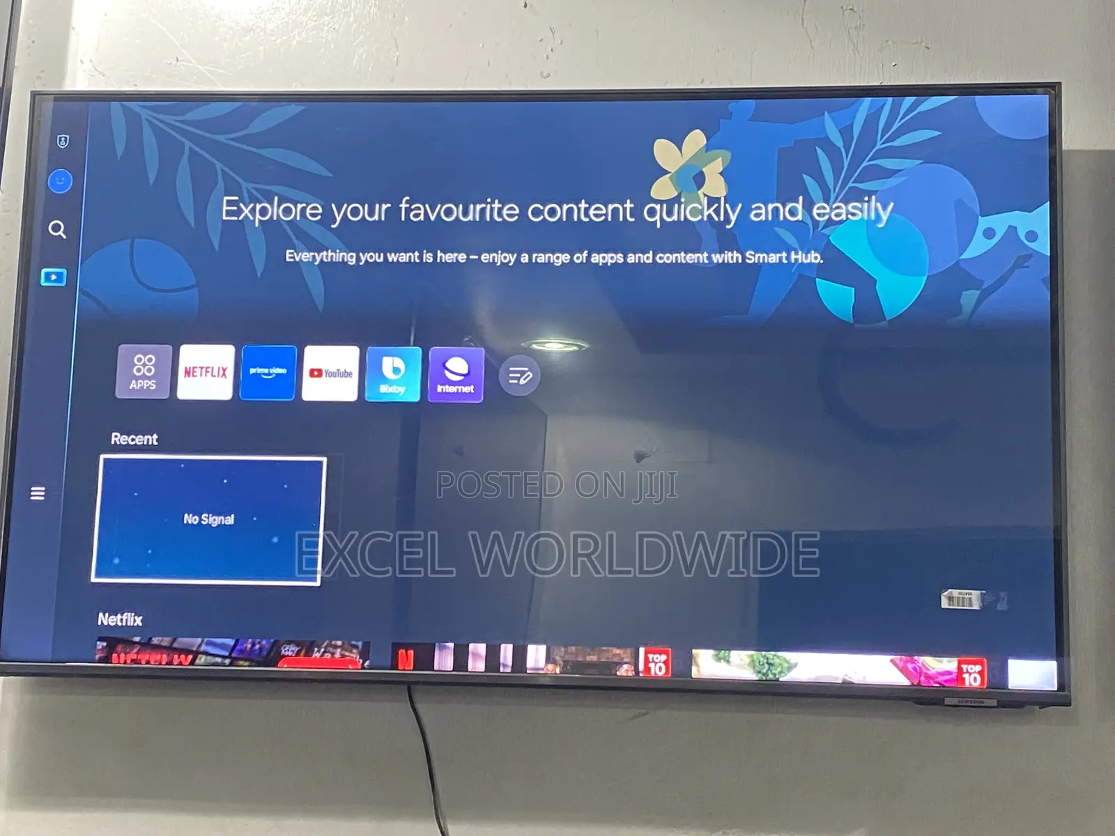 2023/24 Samsung 43" Class HDR Ultra Hd Smart Tv 43cu8070