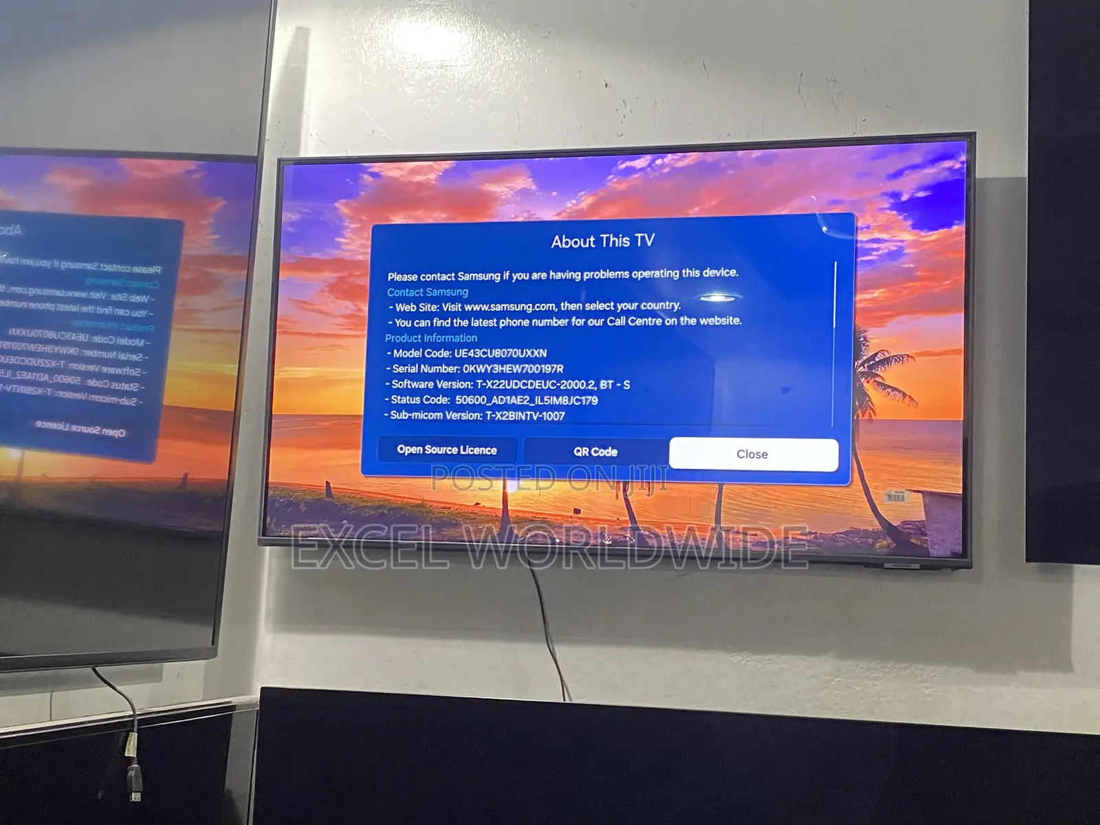 2023/24 Samsung 43" Class HDR Ultra Hd Smart Tv 43cu8070