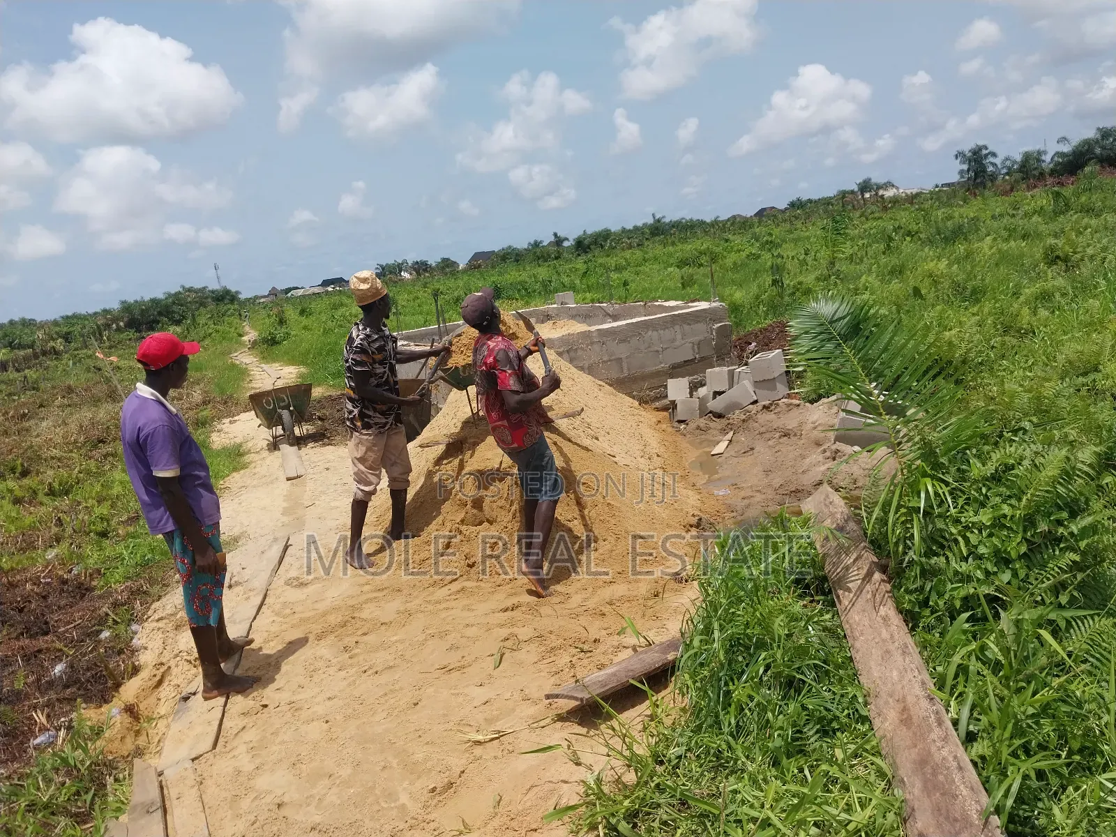 Half Plot Governors Rd With Structure Ikotun Alimosho