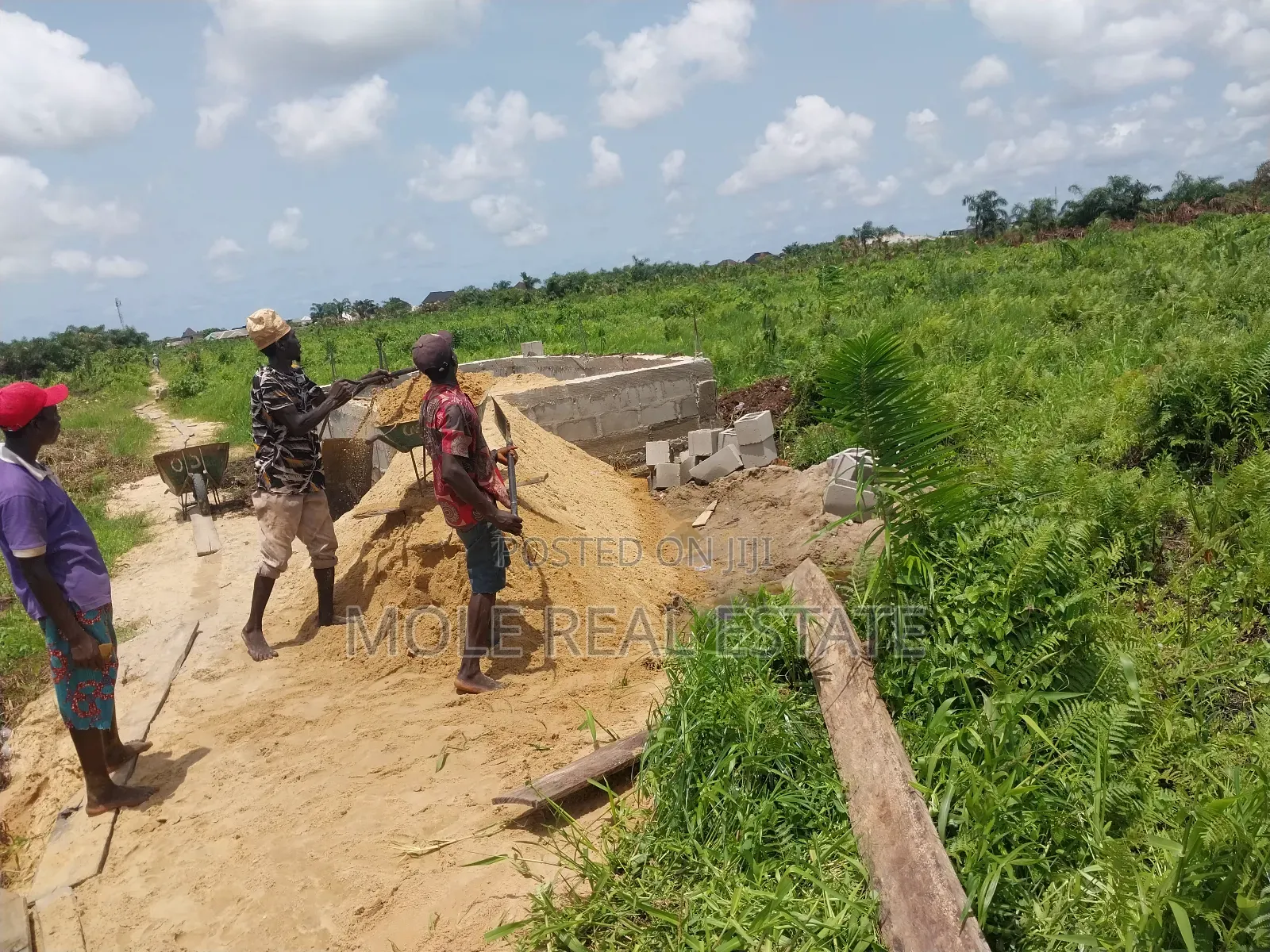 Half Plot Governors Rd With Structure Ikotun Alimosho