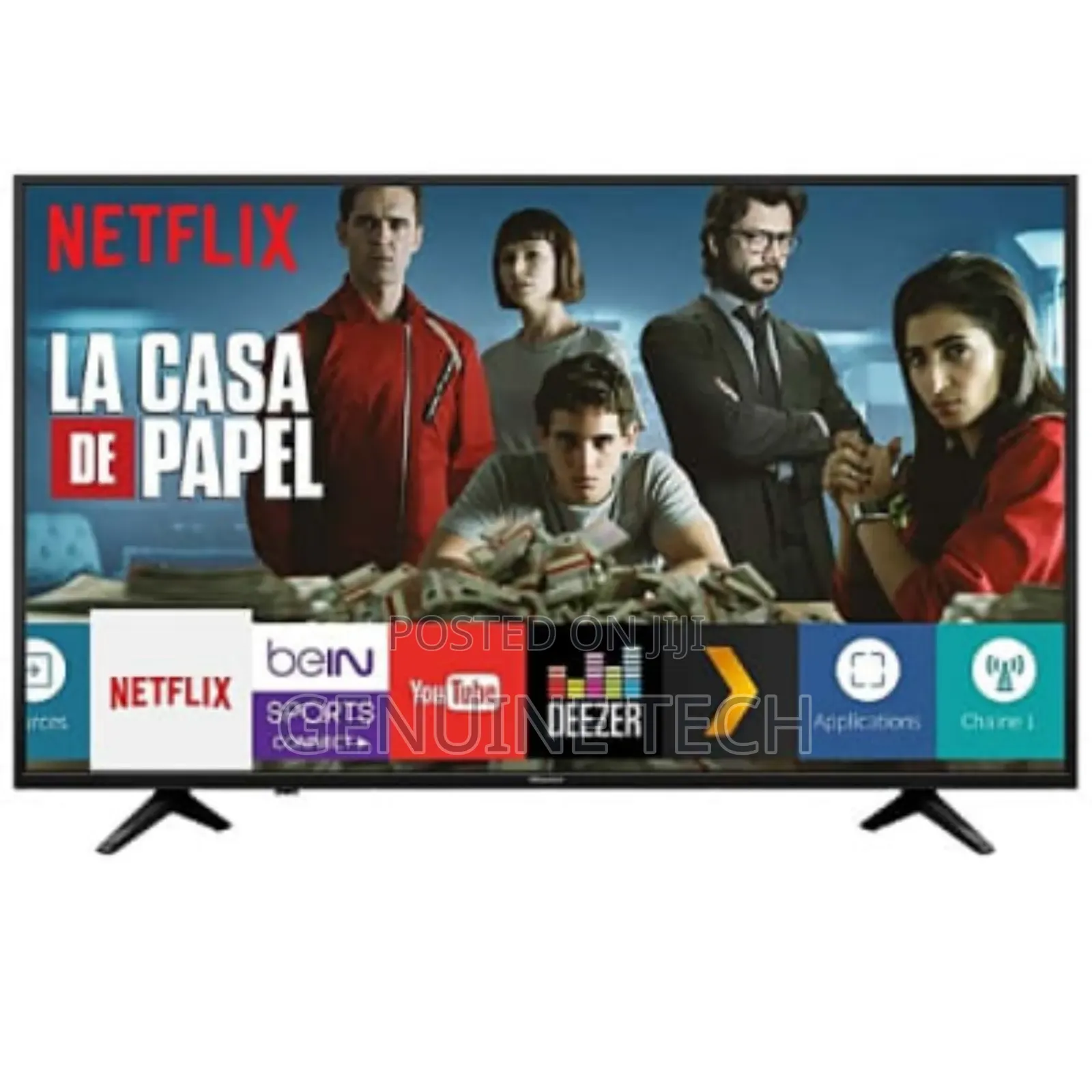 Hisense Uhd 4k Tv 55" With Wall Mount Hanger