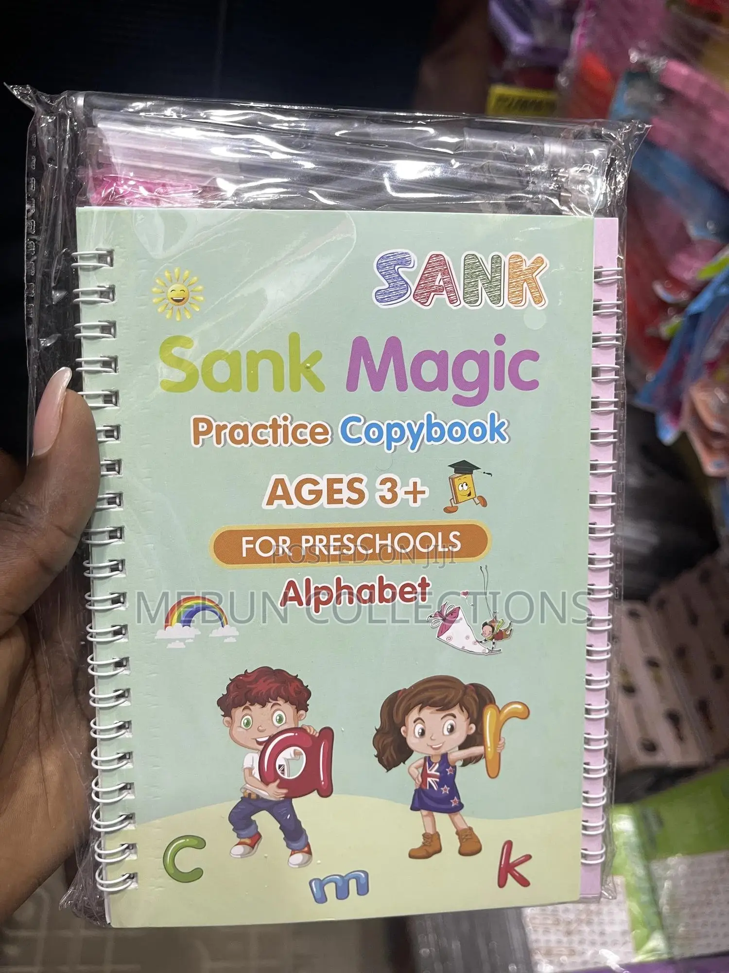 Magic Practice Calligraphy Book for Kids