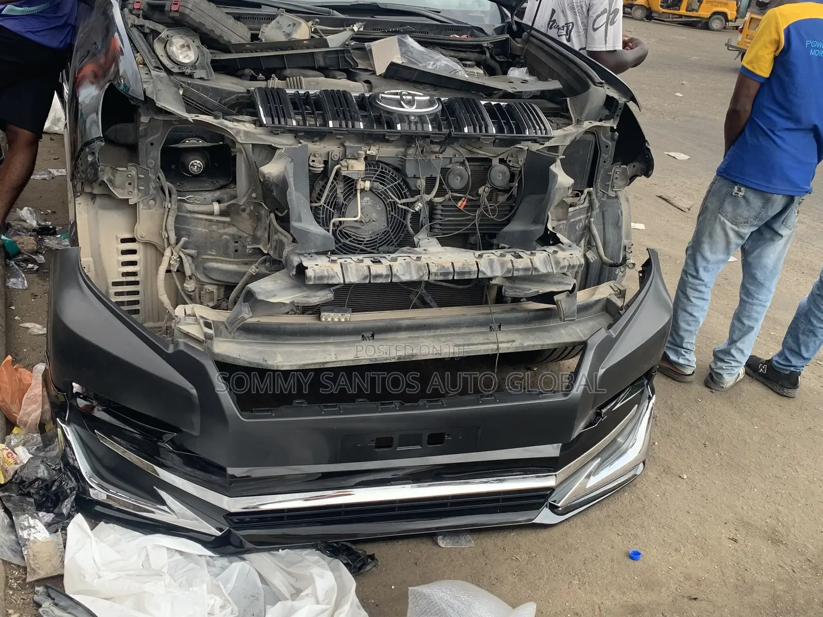 Front Complete Bumper Toyota Prado 2019