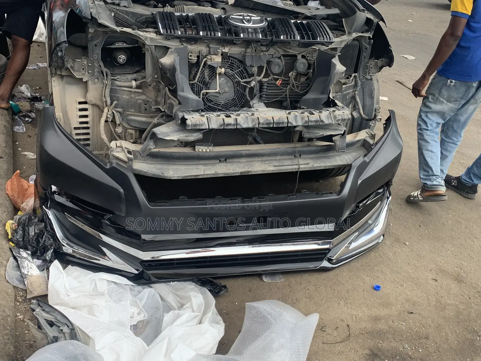 Front Complete Bumper Toyota Prado 2019