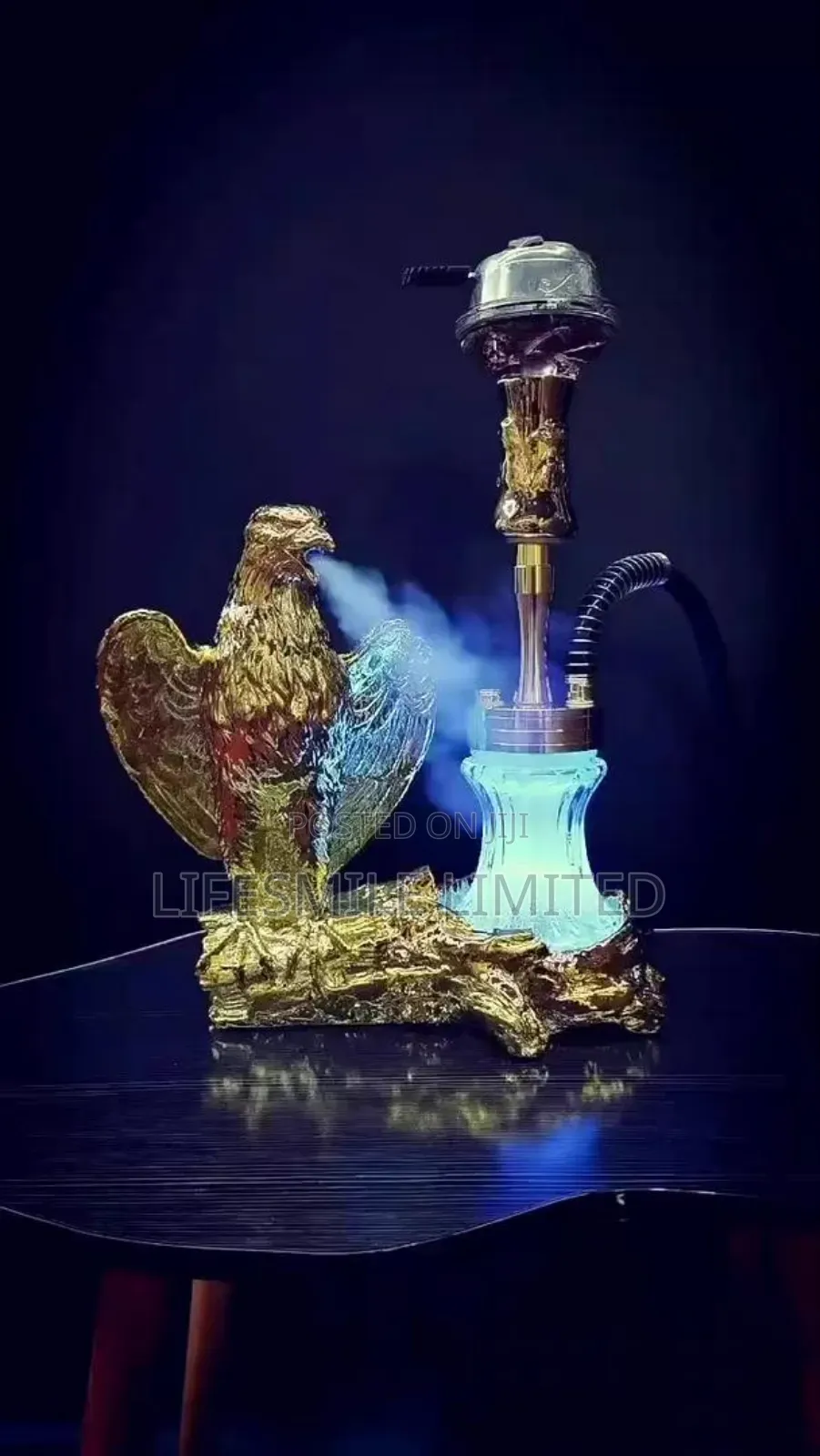 Gold Eagle Shisha Pot