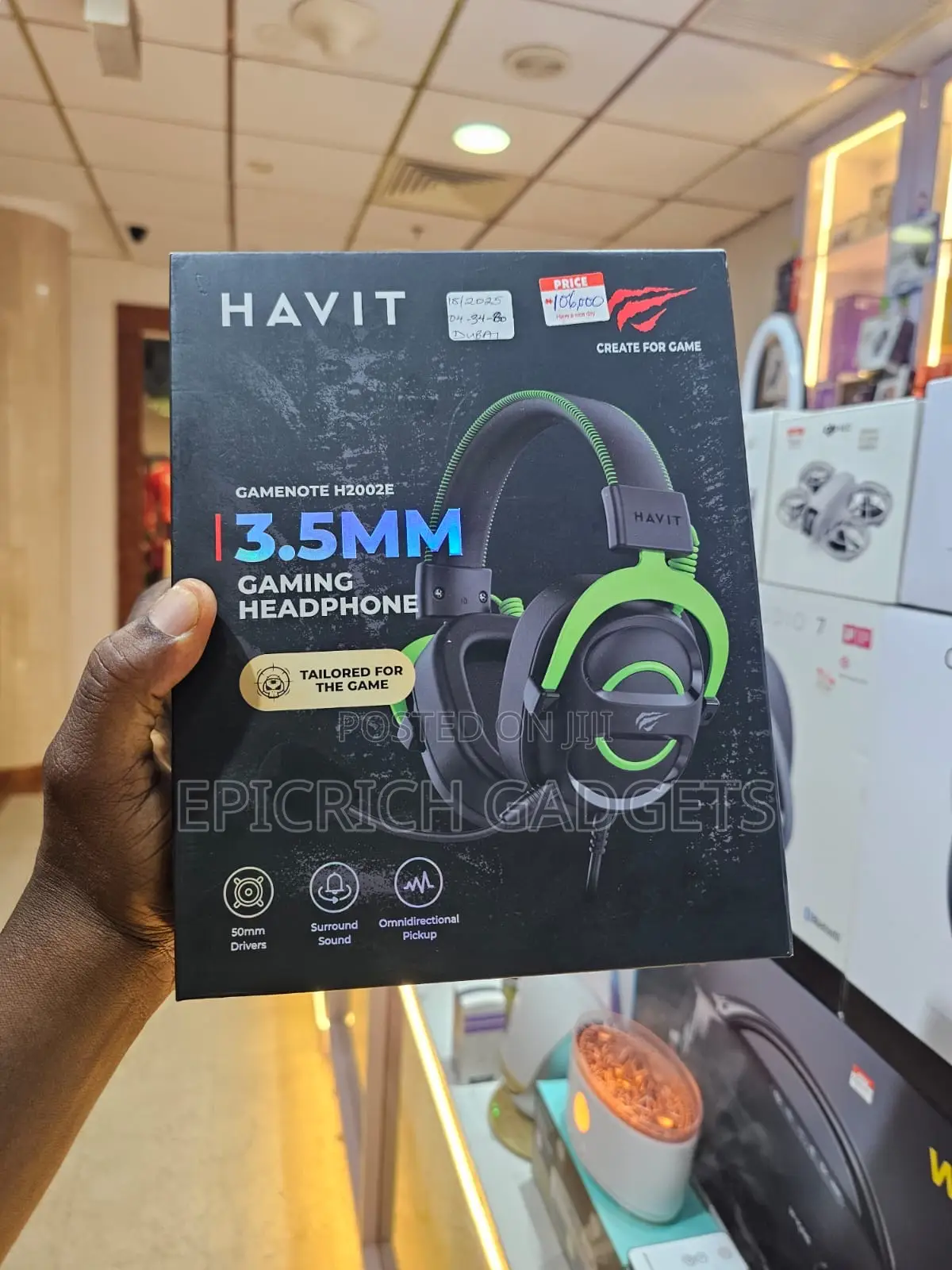 Havit 3.5mm Gaming Headphone Gamenote H2002e