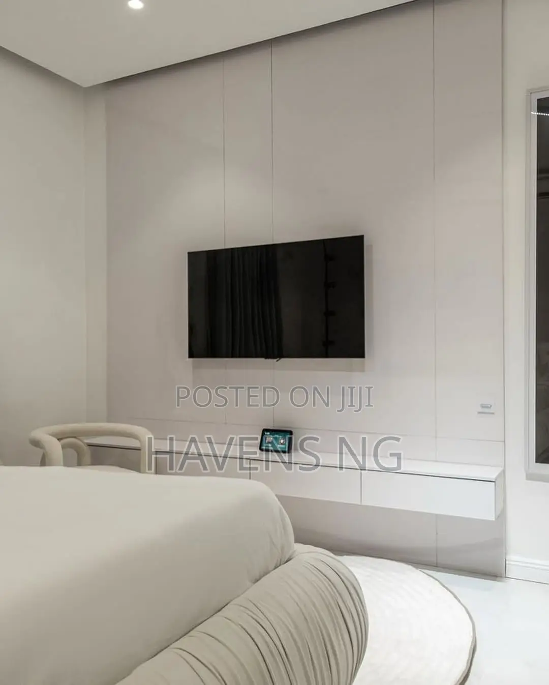 Luxurious All-White 2 Bedroom Apartment.