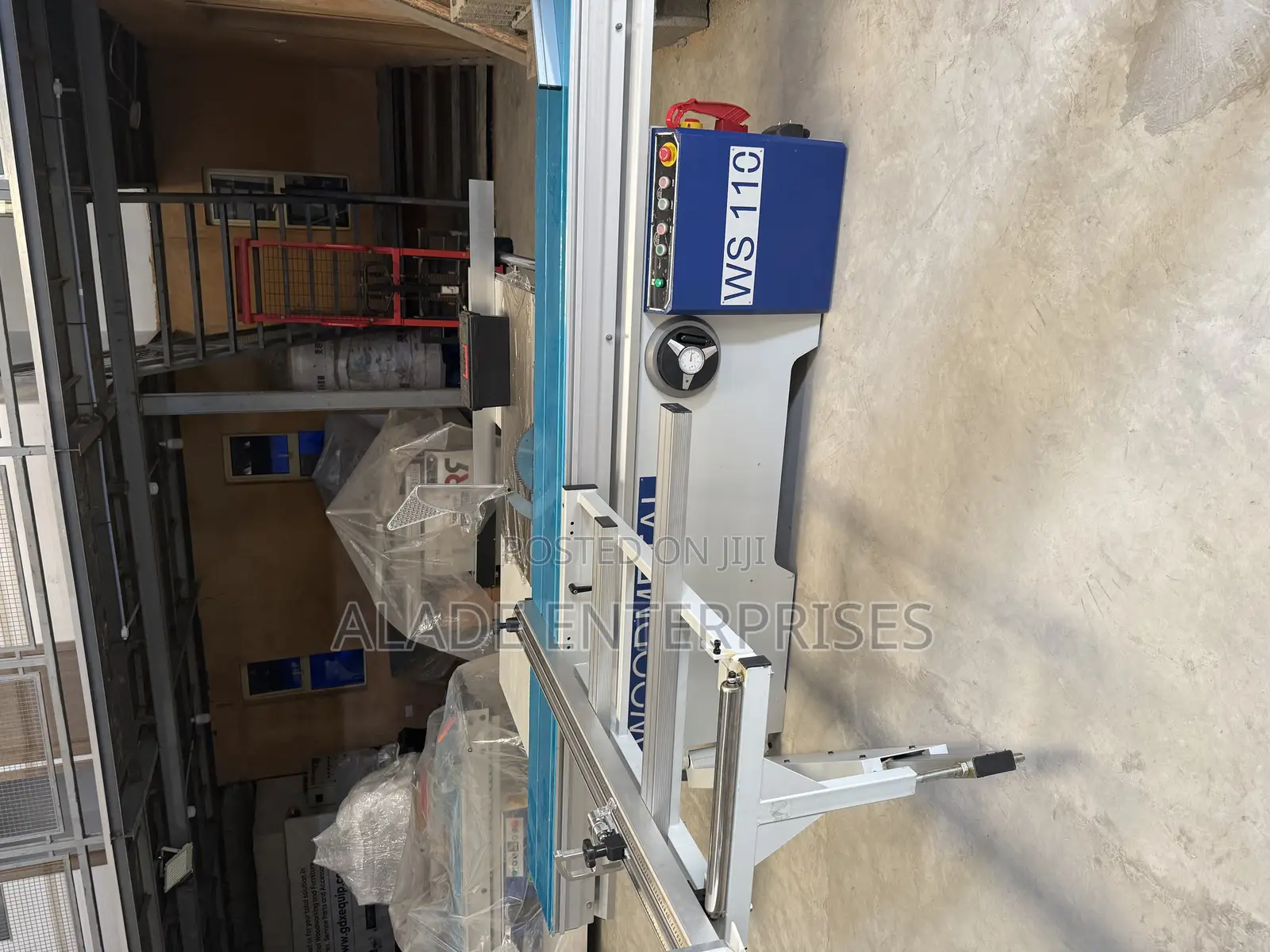 Sliding Table Saw Ws 110 With Hand Wheel (7.5hp) Panel Saw