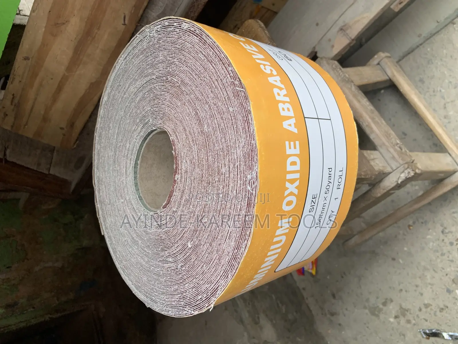 Aluminum Oxide Abrasive Sandpaper(150 X 50yards)Grit 60