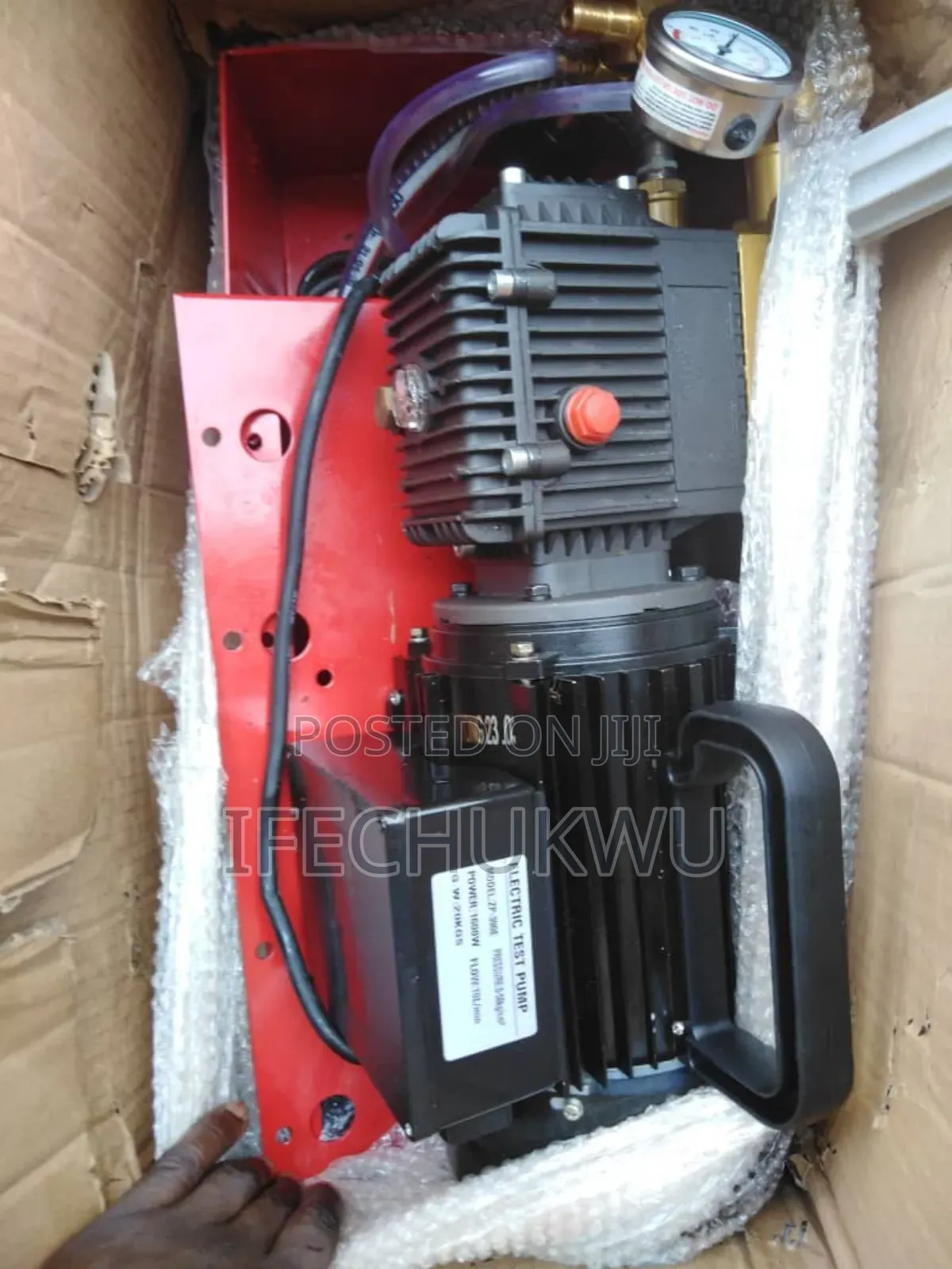 Electric Pressure Testing Bucket