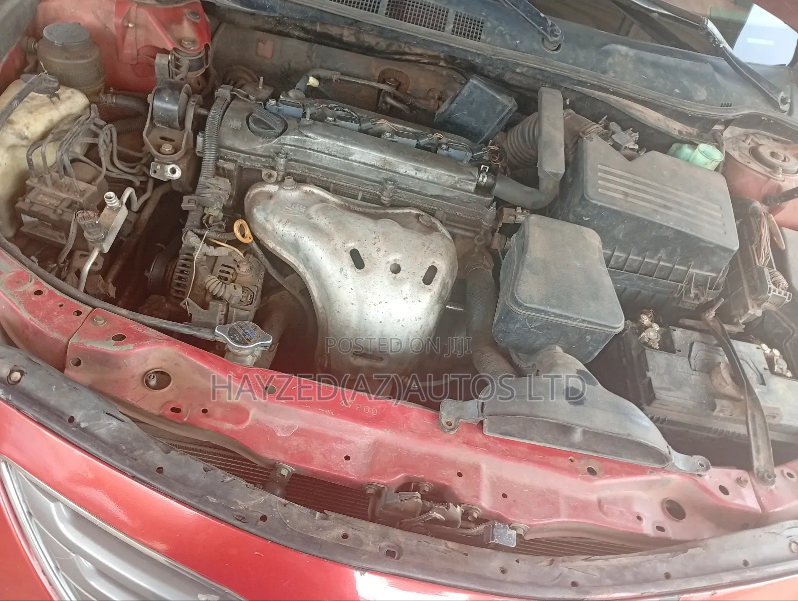 Toyota Camry LE 4dr Sedan (2.4L 4cyl 5A) 2007 Red