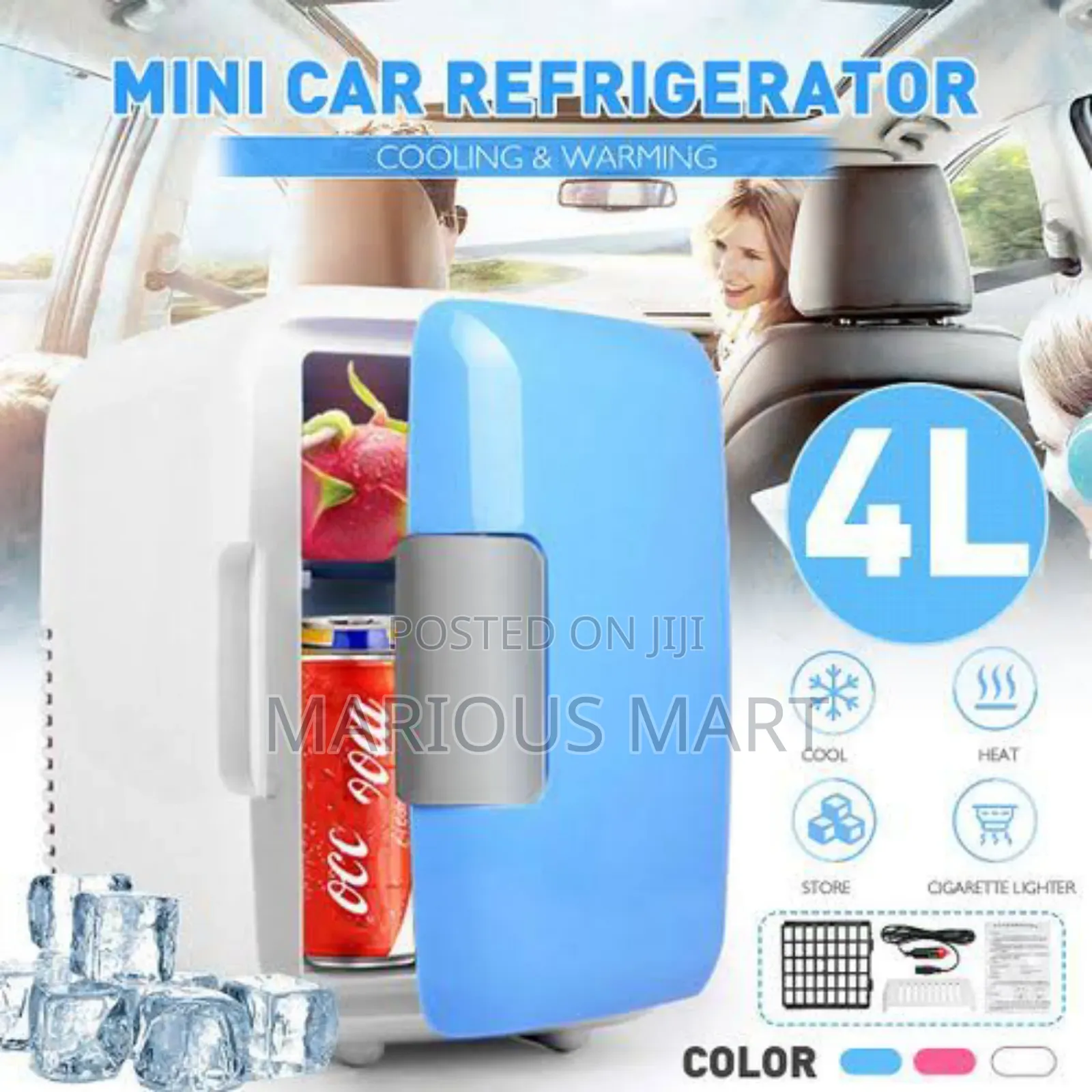 Multi Purpose Car Fridge (4l)