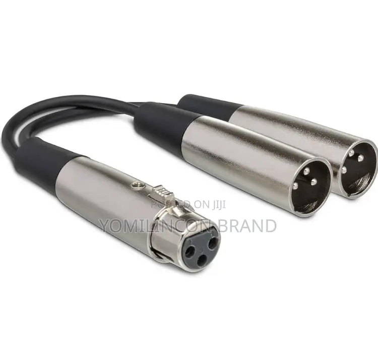 Hosatech Yxm-121y Cable Xlr3f to Dual Xlr3m