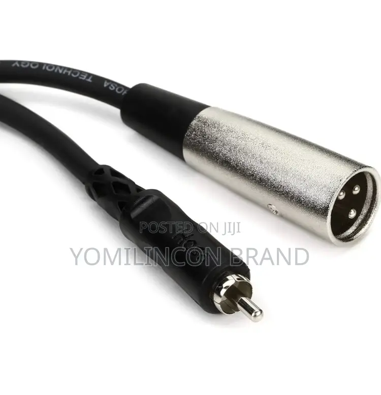 Hosatech XRM-110 Unbalanced Interconnect 10ft Rca to Xlr3m