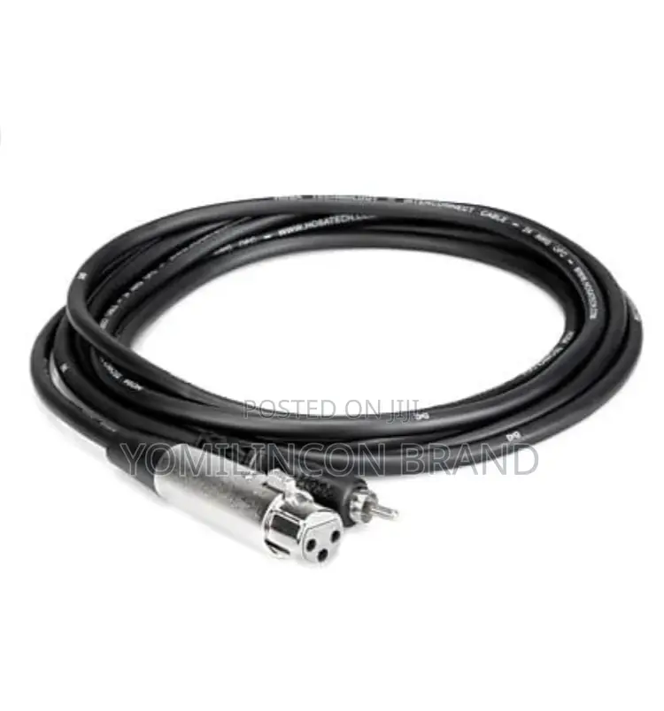 Hosatech XRF-110 Unbalanced Interconnect 10ft Xlr3f to Rca