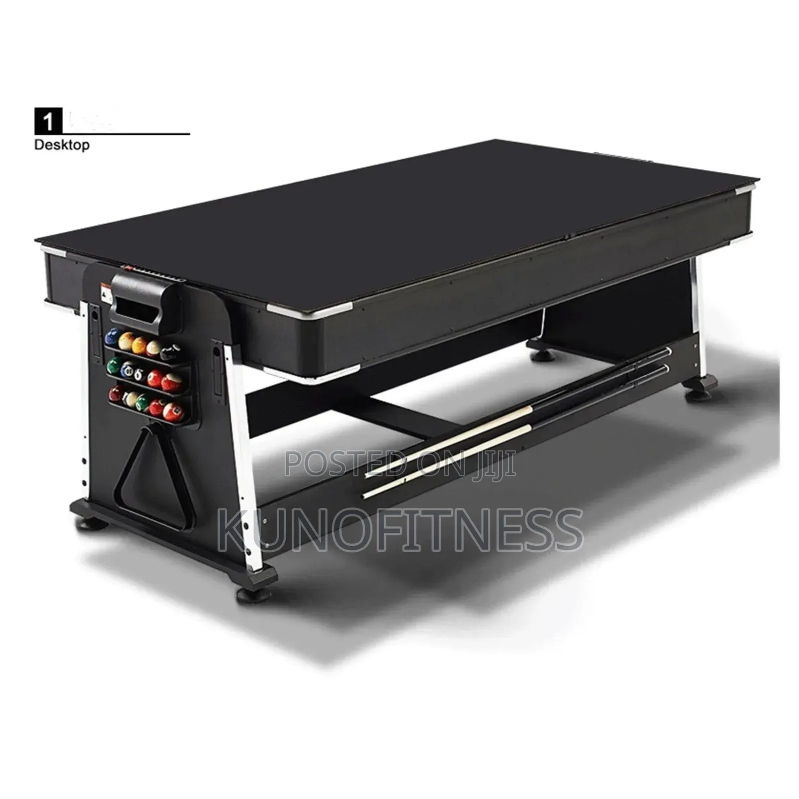 Dining Table 4 in 1 Snooker Table With Accessories