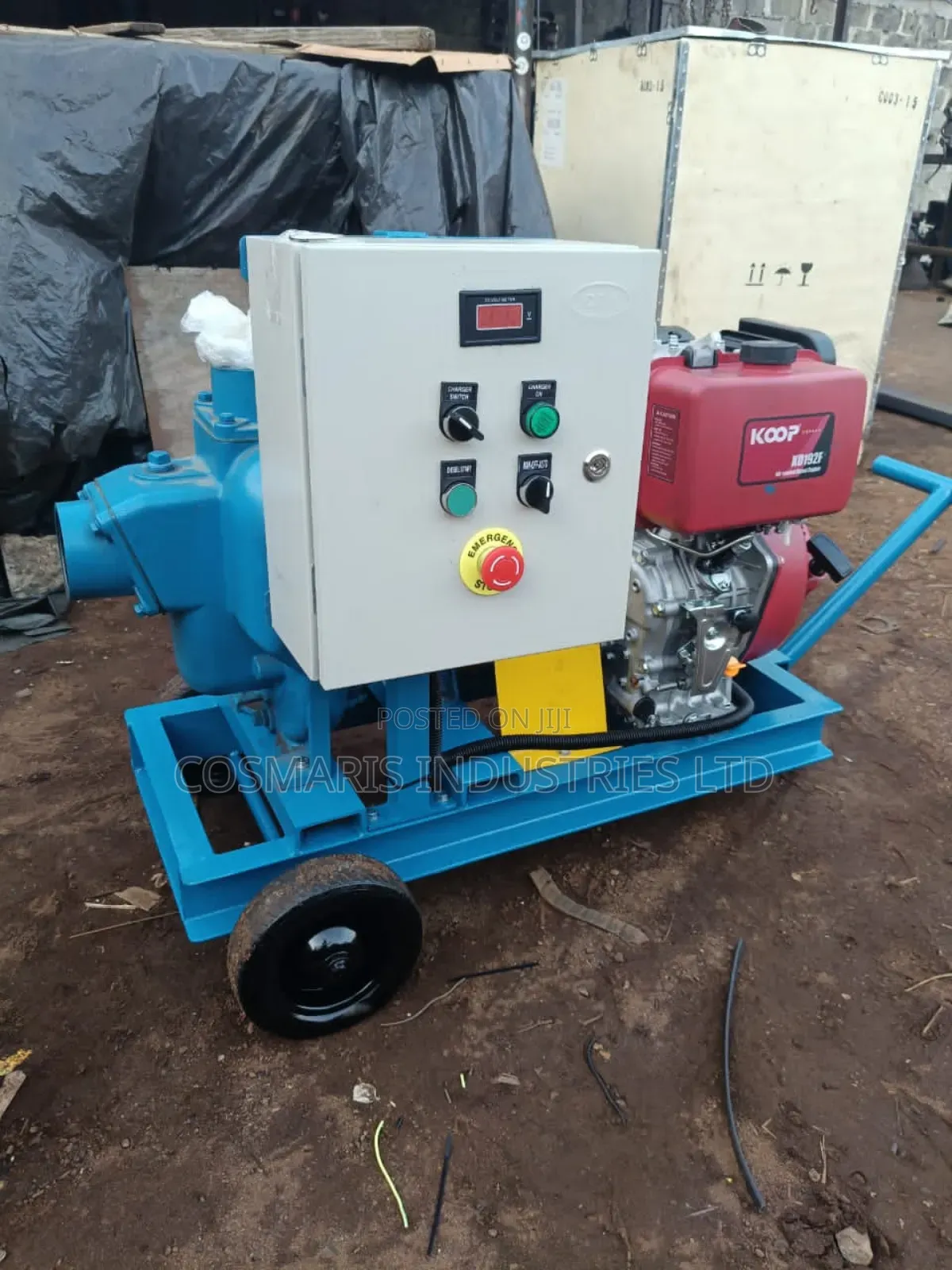 Maris Non Clogging Self Priming Diesel Engine Transfer Pump