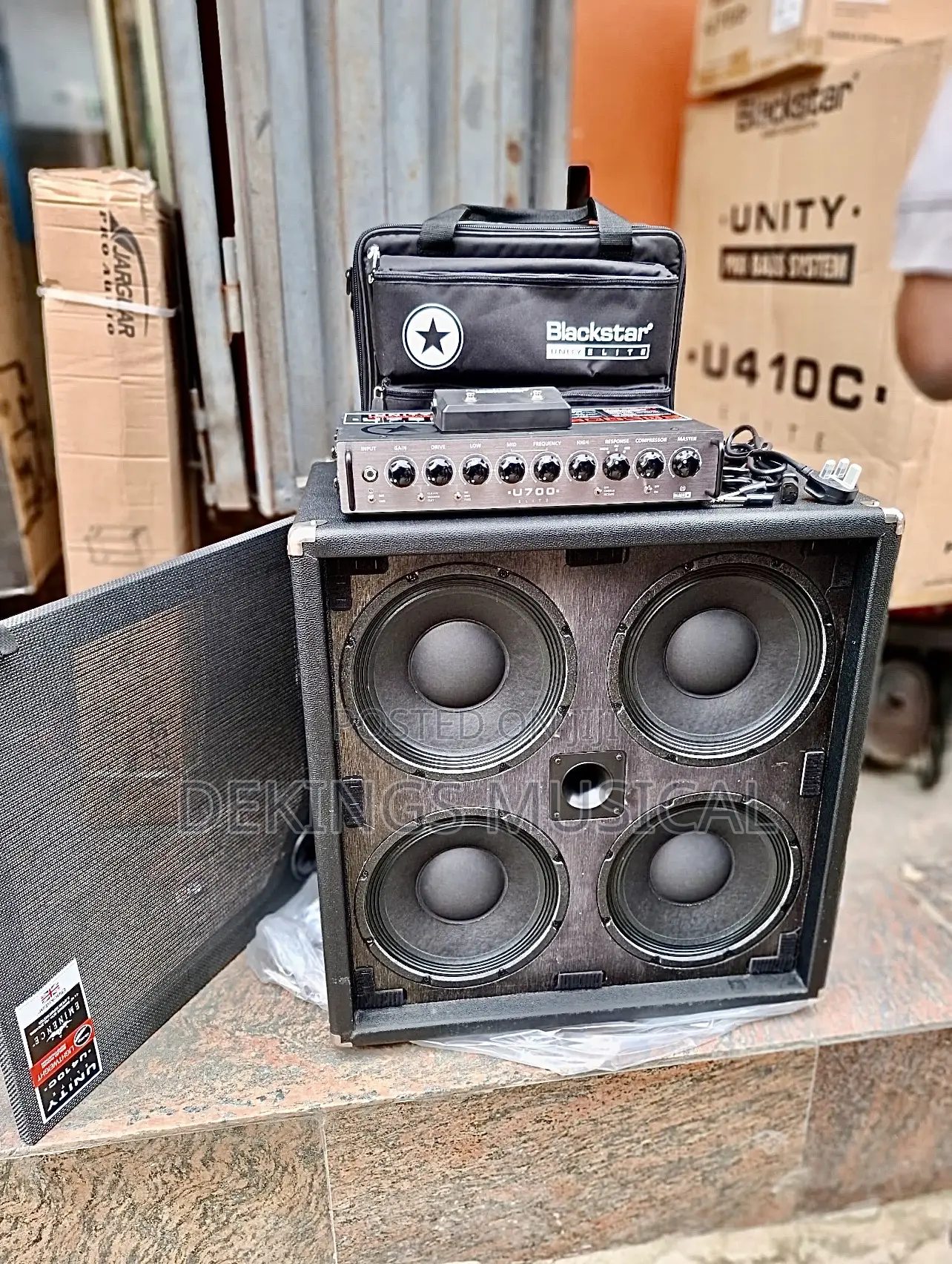 Blackstar Unity U410c 4x10 Bass Guitar Combo Amplifier