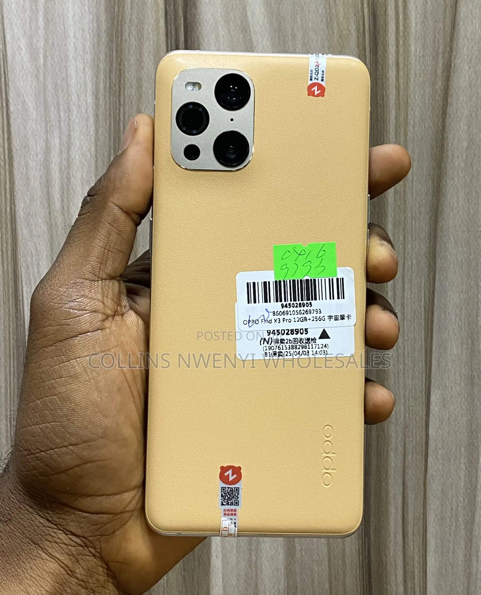 Oppo Find X3 Pro 256 GB Gold