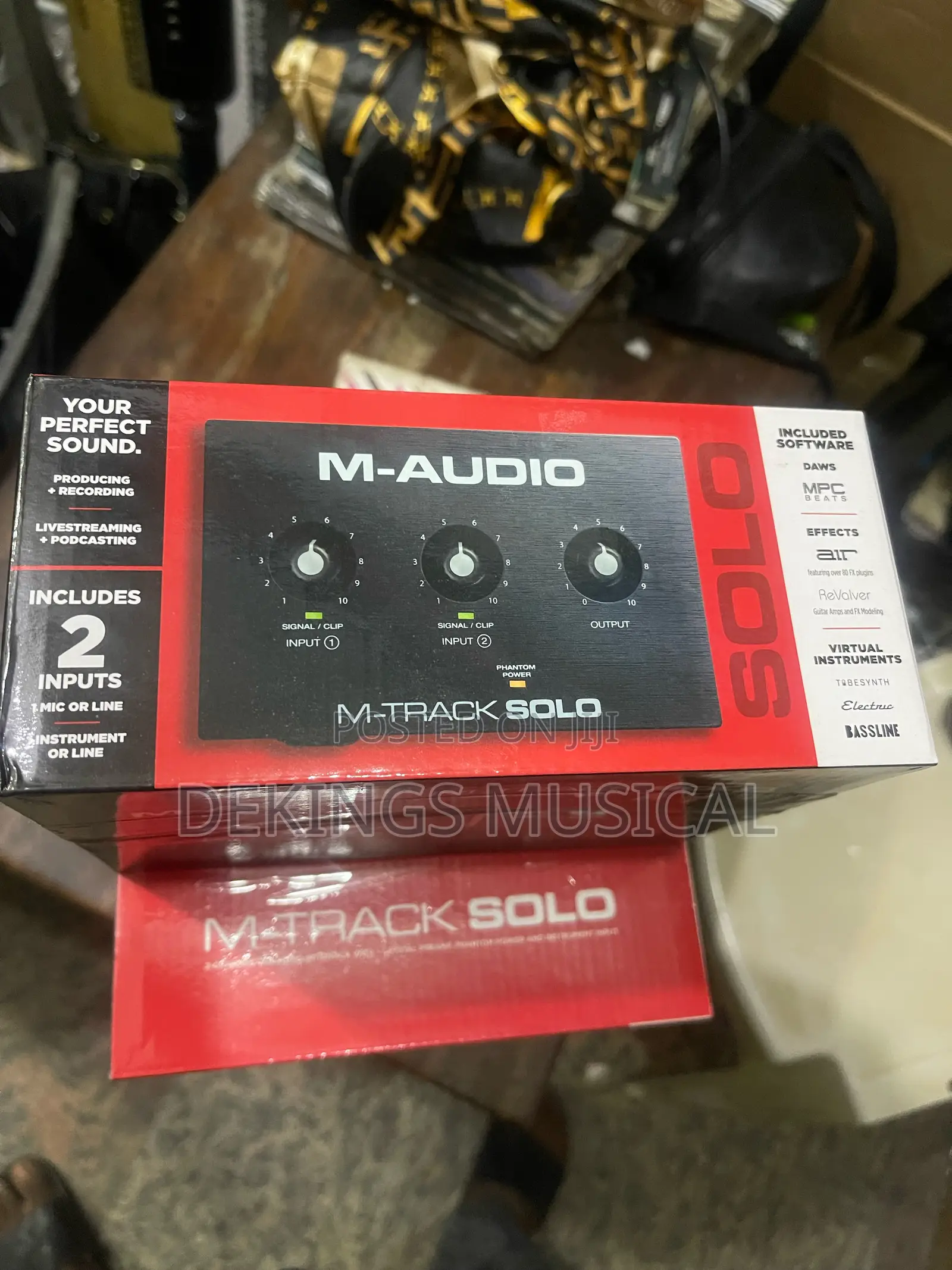 M-Audio M-Track Solo Usb Audio Interface