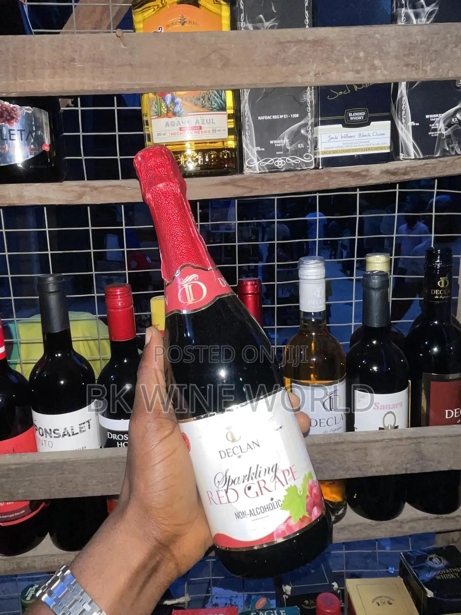 Declan Red Grape Sparkling Drink - 75cl X 12 Bottles
