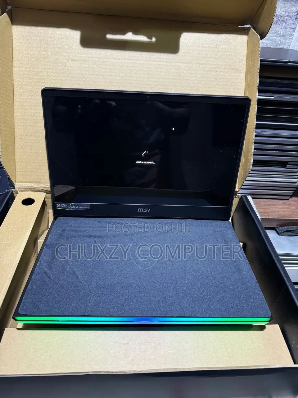 New Laptop MSI GE66 Raider 16GB Intel Core I7 SSD 1T