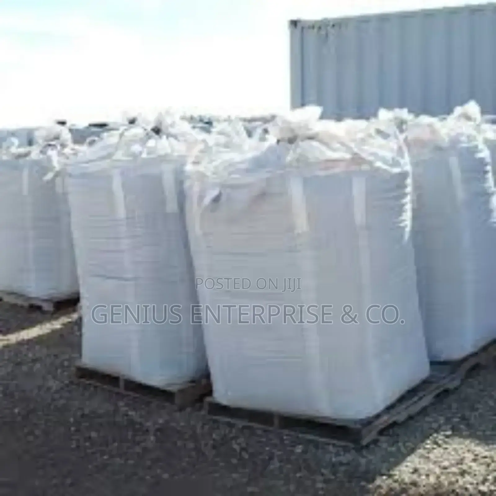 1 to 1.1ton Pp Woven Fabric Jumbo Bulk Bags (White)