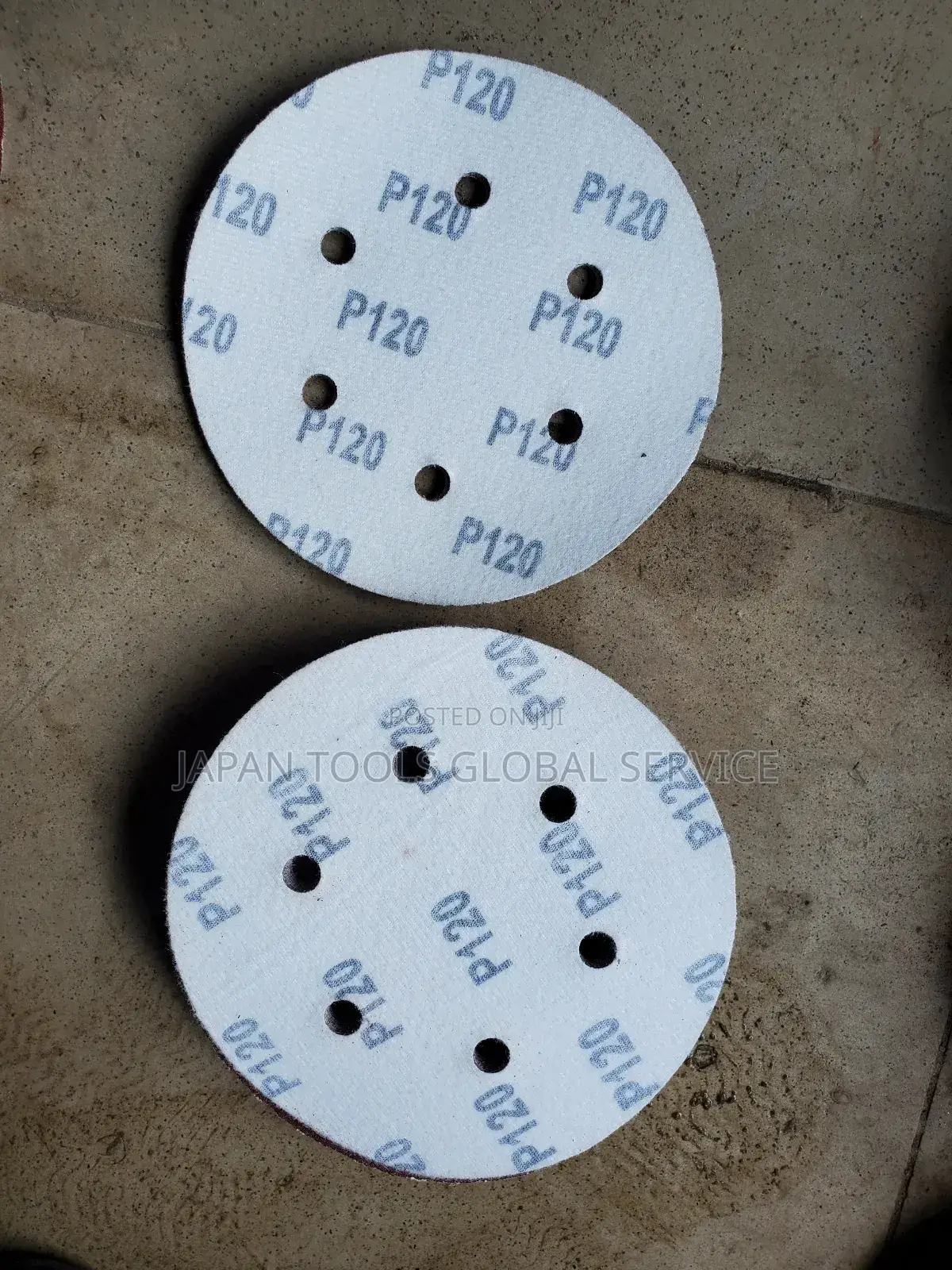 (P120)Smooth Round Sandpaper(All Sizes Numbers Available)