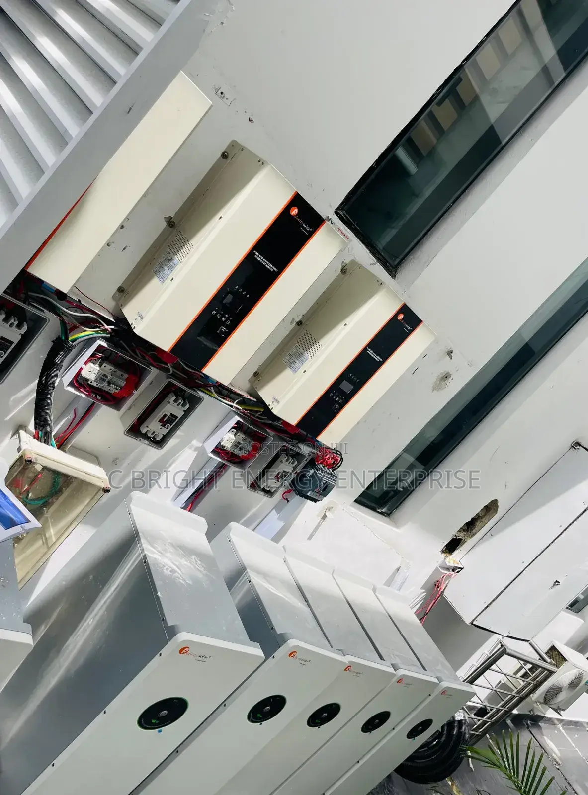 30kva/48v/90kwh Solar Inverter Installation
Energy System