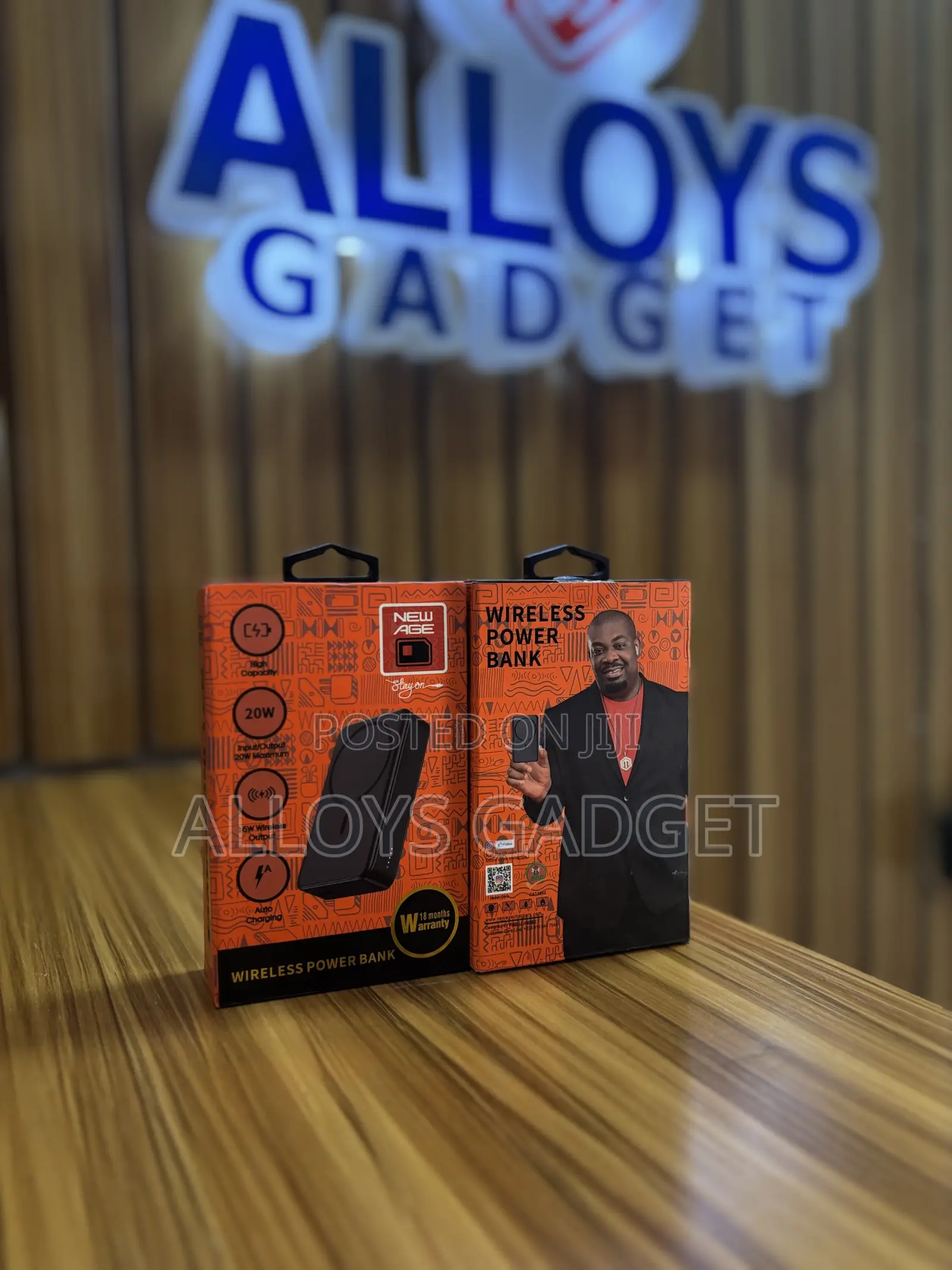 New Age Wireless Powerbank