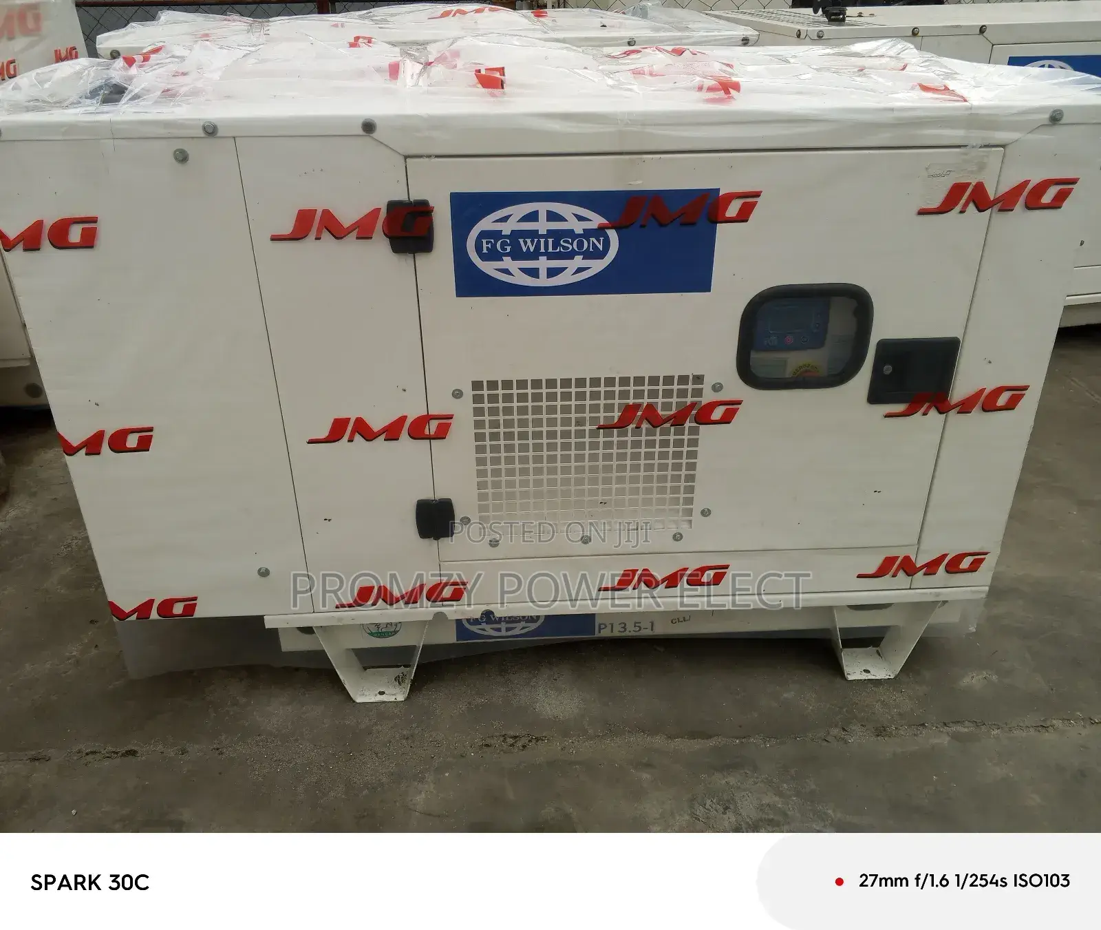 13.5kva Fg Wilson JMG Soundproof Generator