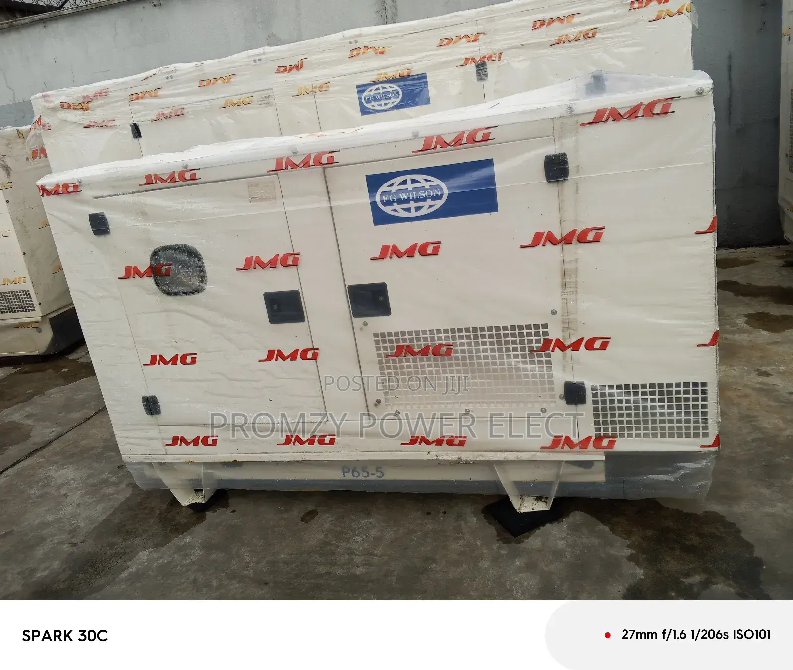 65kva Fg Wilson JMG Soundproof Generator