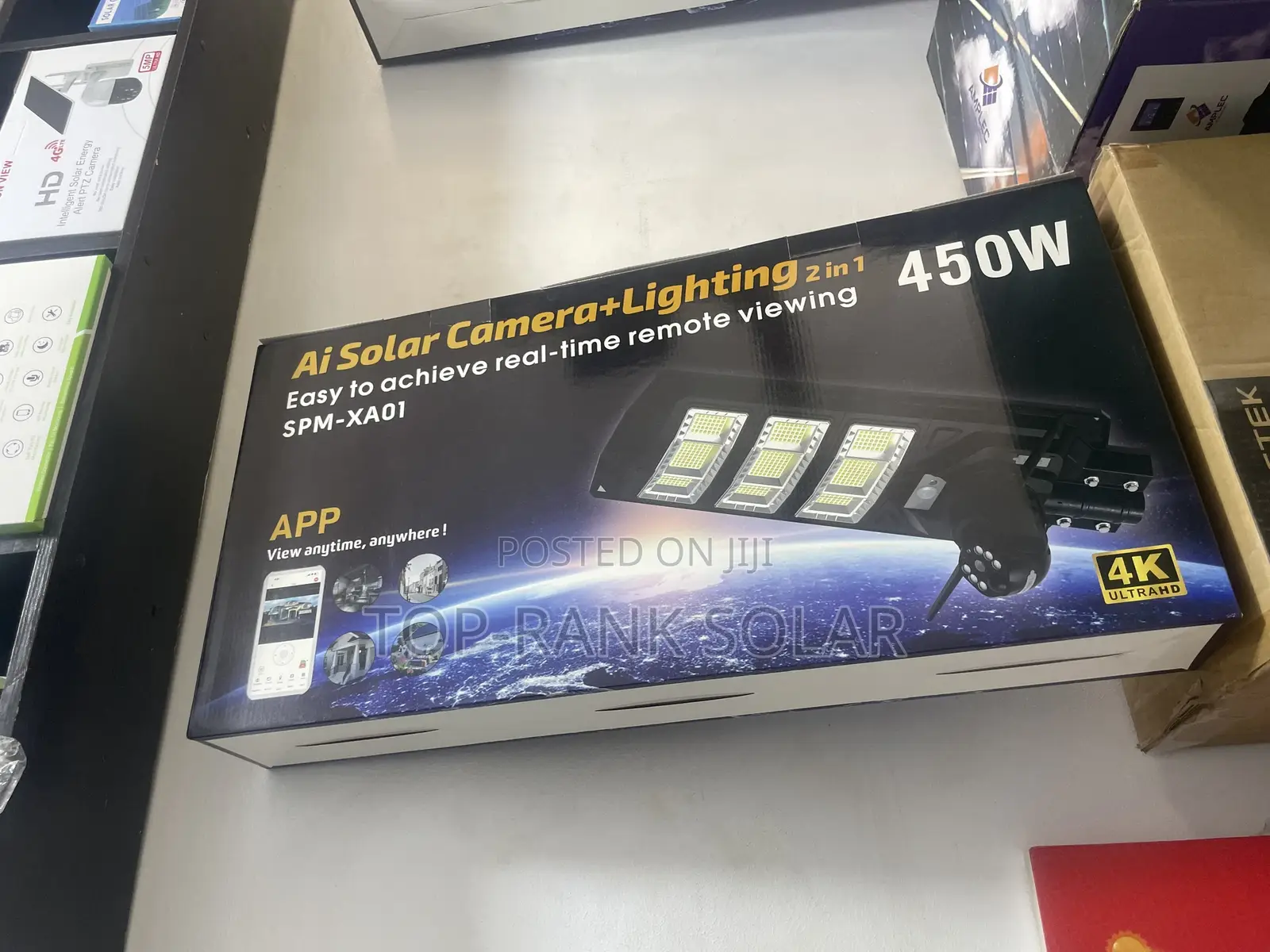 2 In 1 Solar Camera And Lighting