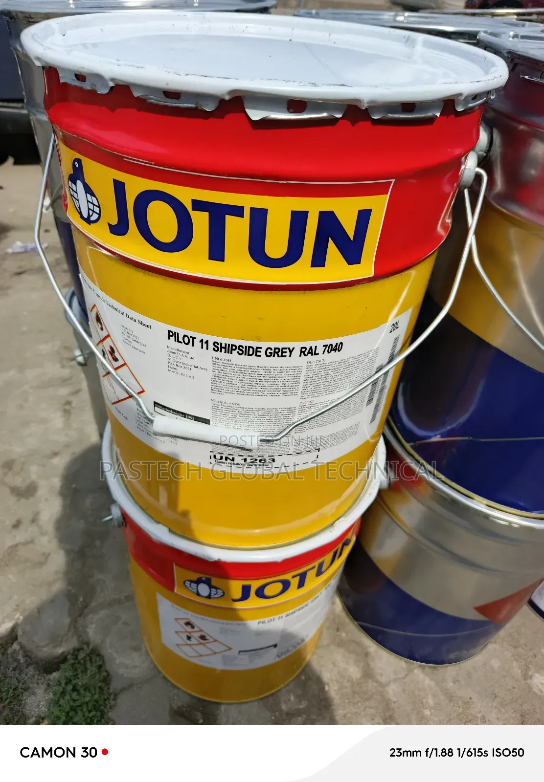 Jotun Pilot Ii Ral 7040 (Shipside Grey)