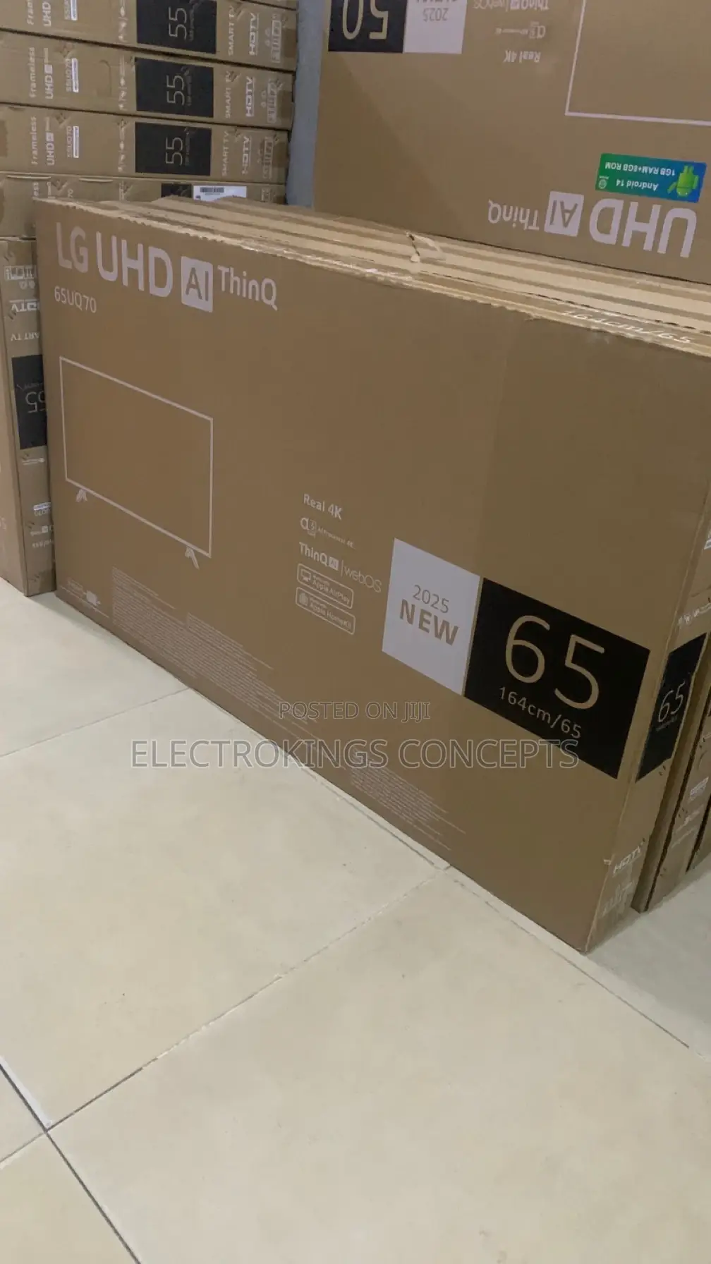 65 Inch Lg Uhd Smart Ai Television